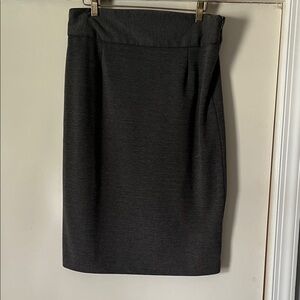 Grace Elements Dark Gray Pencil Skirt